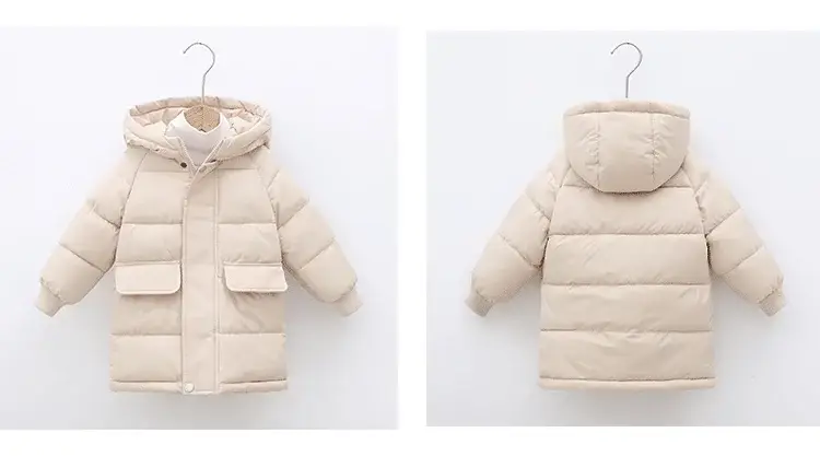 New Hooded Cotton Coat for Kids Mid Length Patterned — feature 6