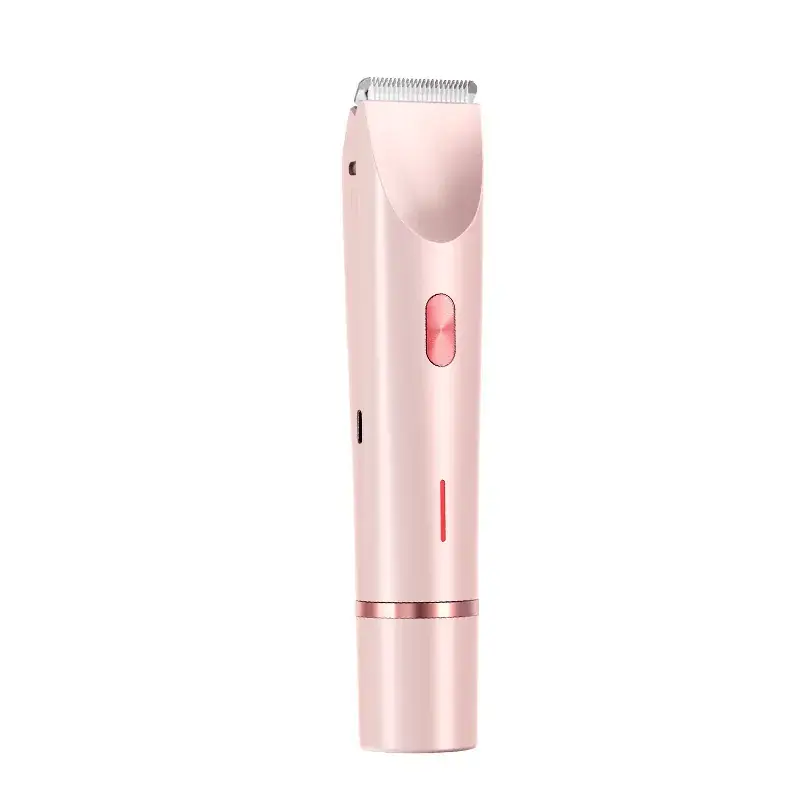 Women's Electric Hair Trimmer Double Head Blue - Image 3