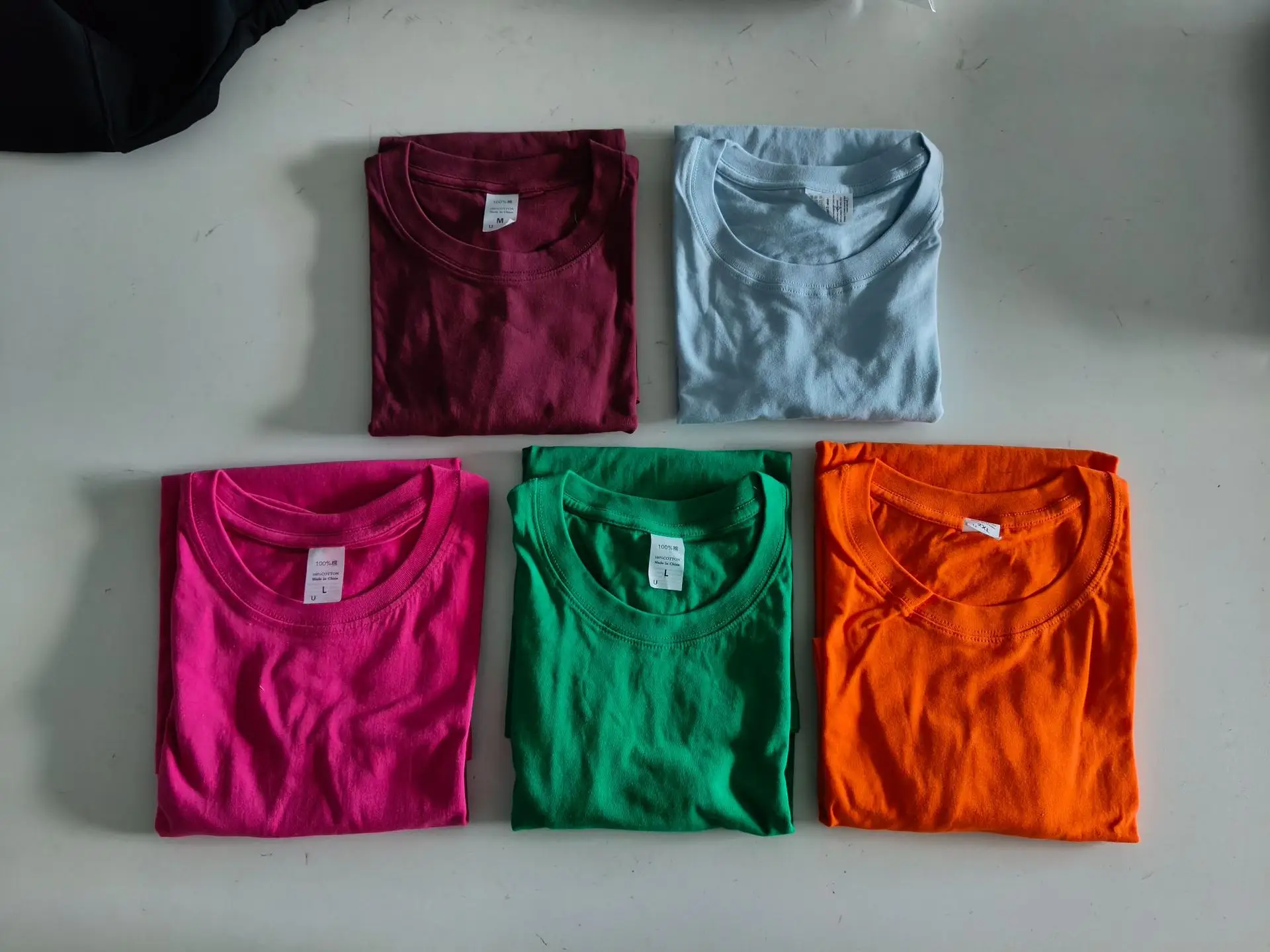 Purple Cotton T-Shirt for Men 160g Cross Border — feature 6