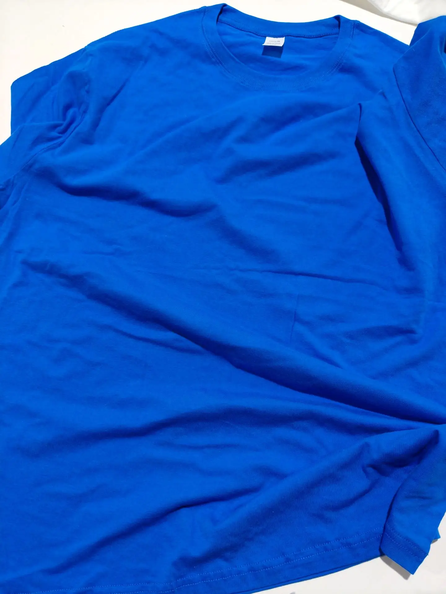 Purple Cotton T-Shirt for Men 160g Cross Border — feature 9