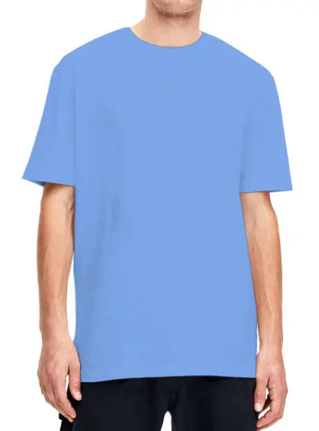 Purple Cotton T-Shirt for Men 160g Cross Border - Image 12