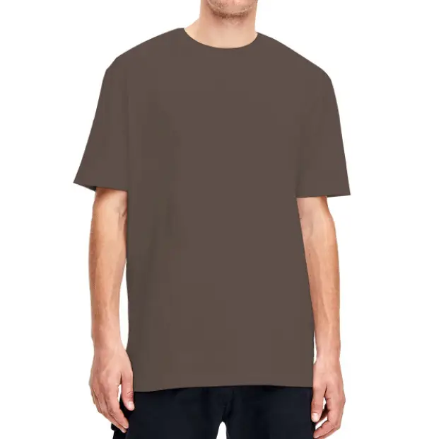 Purple Cotton T-Shirt for Men 160g Cross Border - Image 6