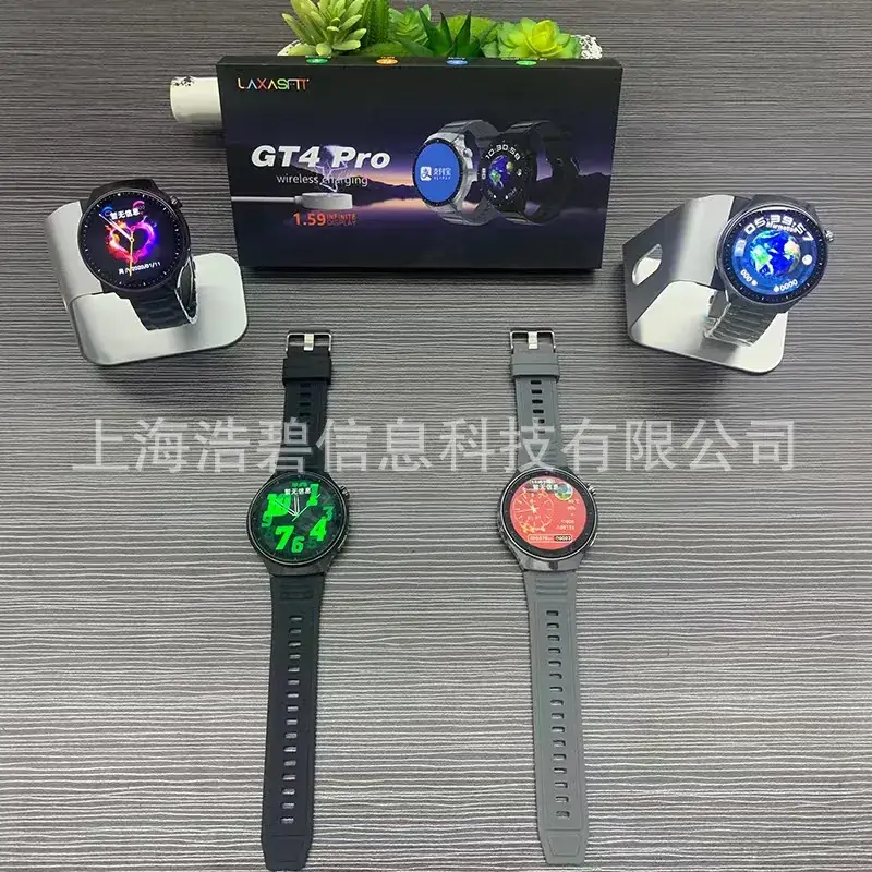 GT4 Pro Bluetooth Smart Watch with Payment & Charging