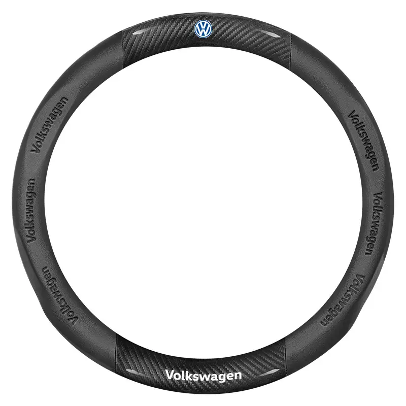Volkswagen Steering Wheel Cover Black Anti Slip - Image 15