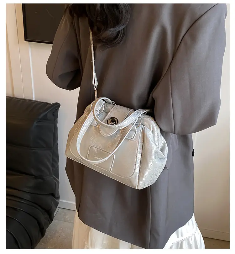 Women Designer Shoulder Crossbody Bag Transparent Grey 2026 — feature 10