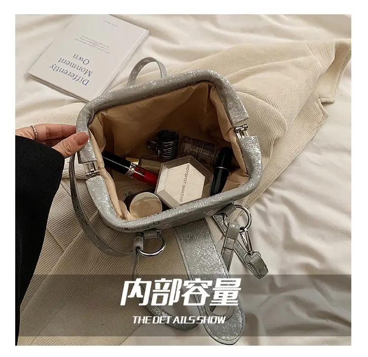 Women Designer Shoulder Crossbody Bag Transparent Grey 2026 — feature 12