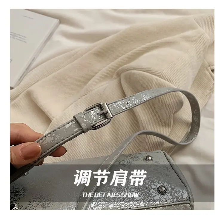 Women Designer Shoulder Crossbody Bag Transparent Grey 2026 — feature 15