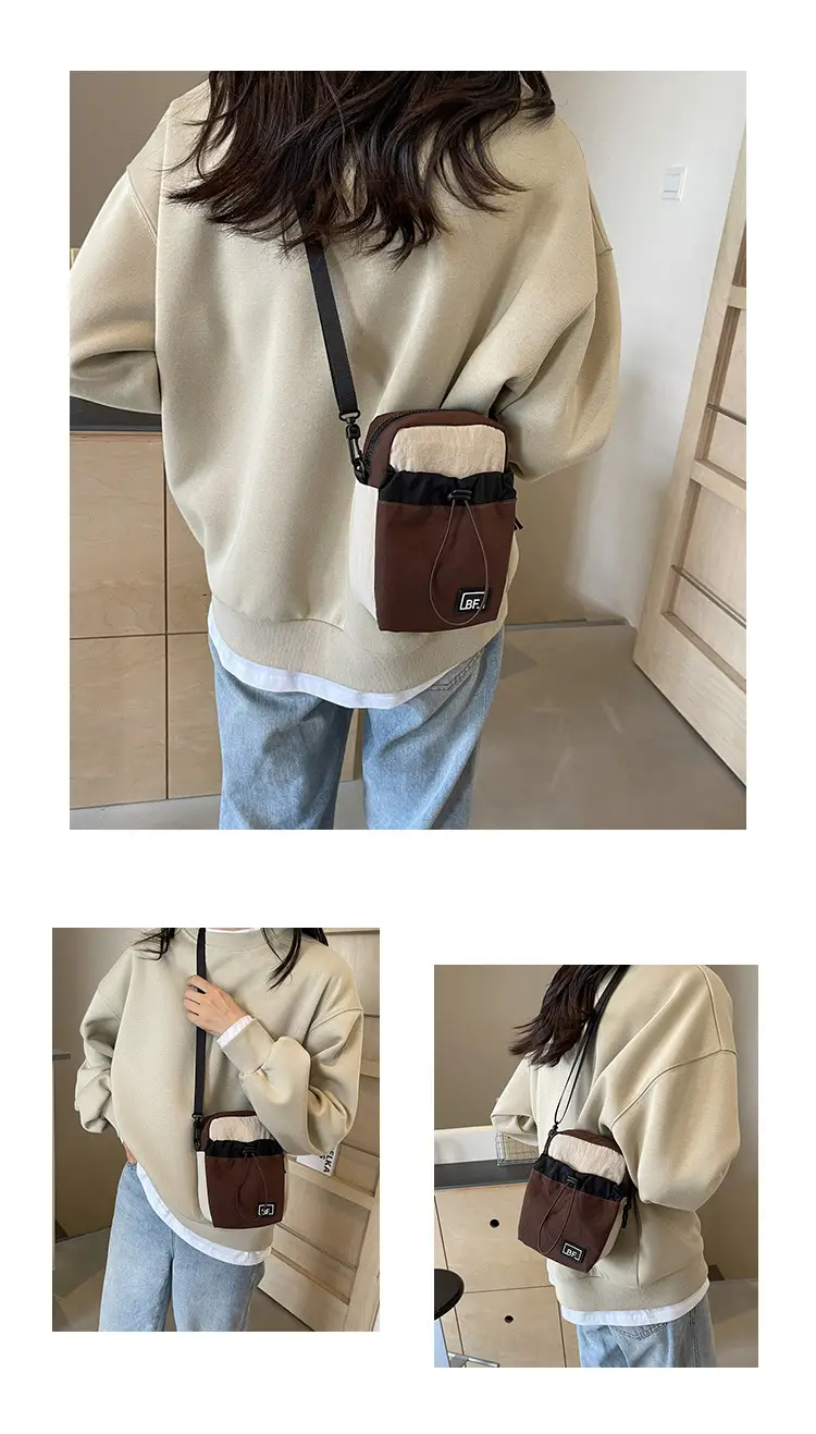 2025 Mini Bag Women Purple Canvas Shoulder Crossbody — feature 10