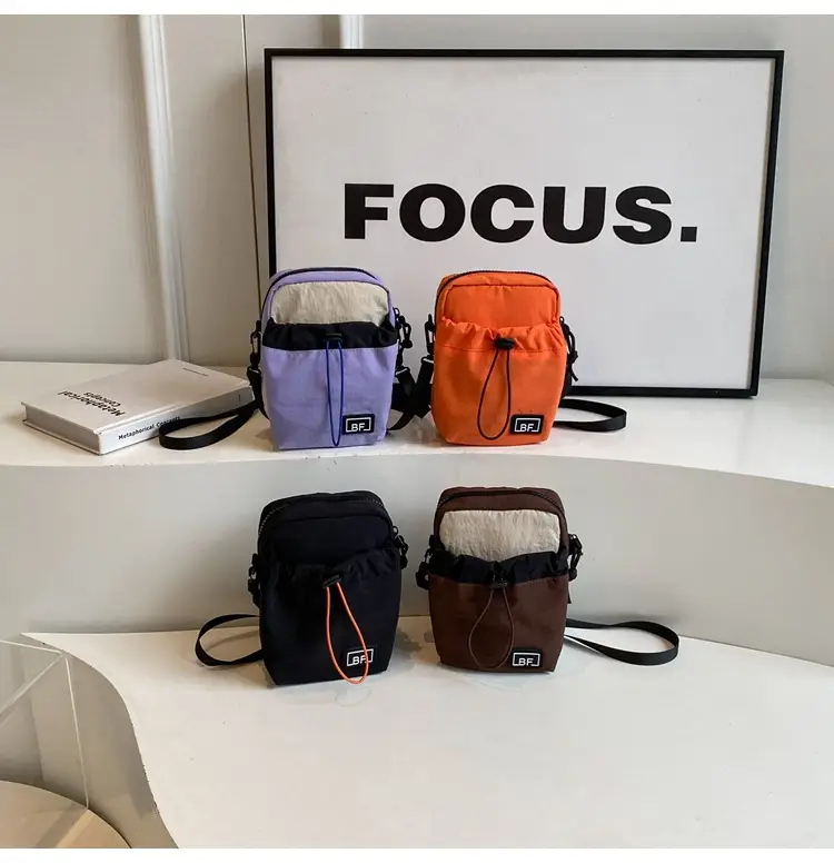 2025 Mini Bag Women Purple Canvas Shoulder Crossbody — feature 13