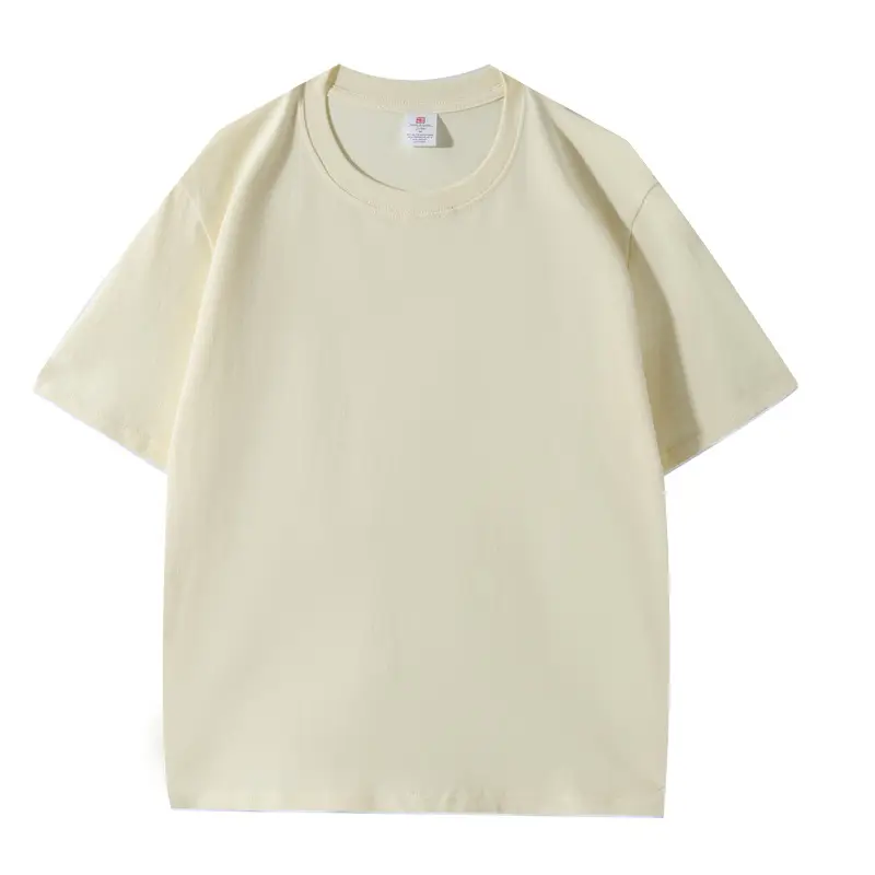 220g Pure Cotton Unisex T-Shirt Solid Color