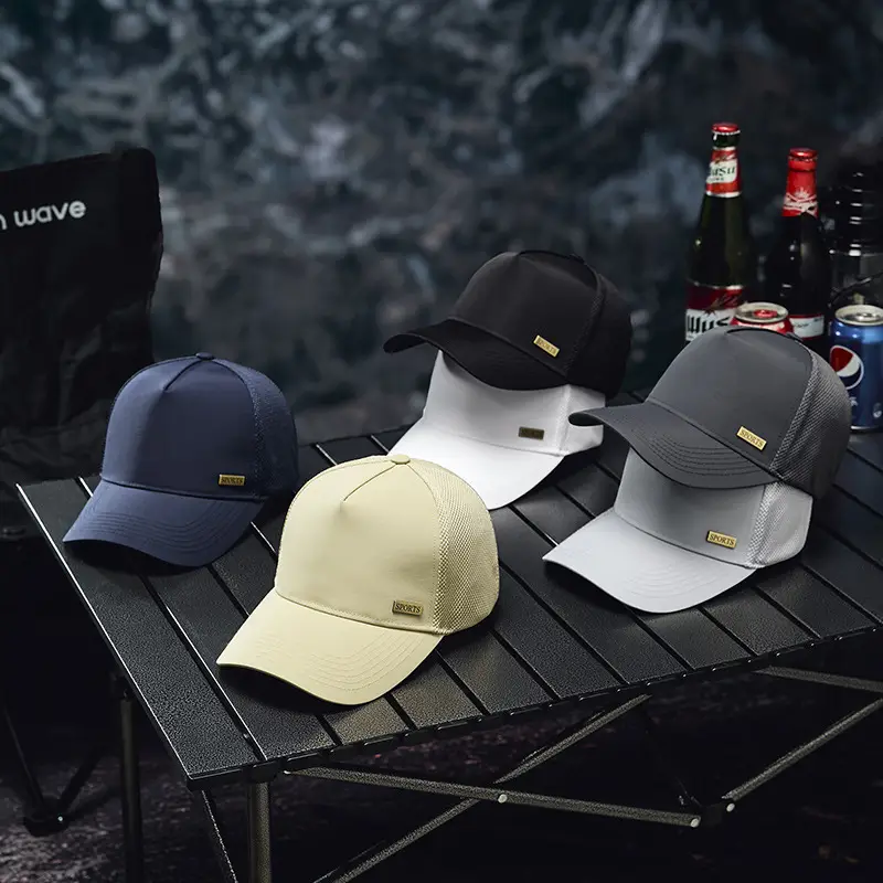 Men's Breathable Anti-splash Baseball Cap Grey - Image 8