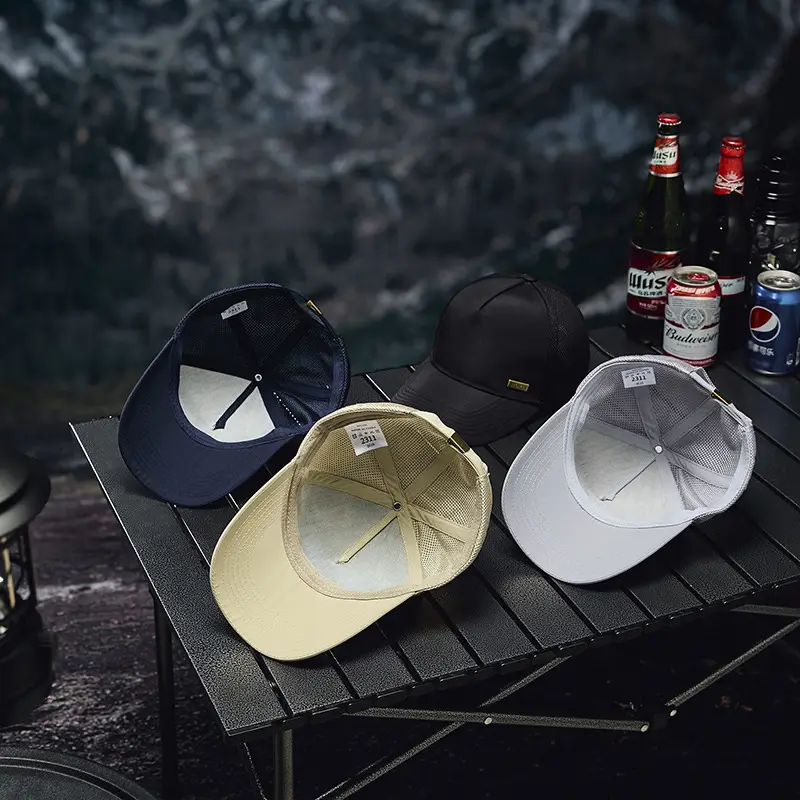 Men's Breathable Anti-splash Baseball Cap Grey - Image 10