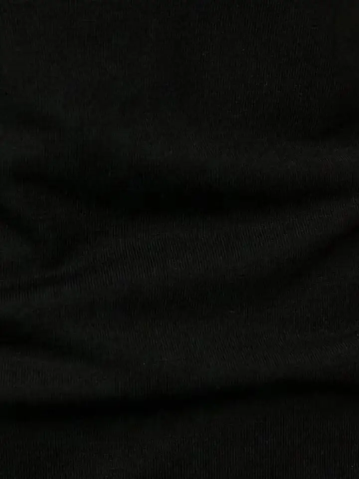 Men's 2025 Polo Shirt Black Striped Collared Short Sleeve — feature 17