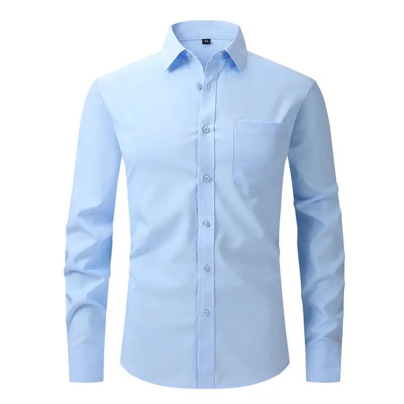 Men's Red Button Down Shirt W712 Fire Red - Image 20