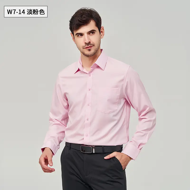 Men's Red Button Down Shirt W712 Fire Red - Image 13