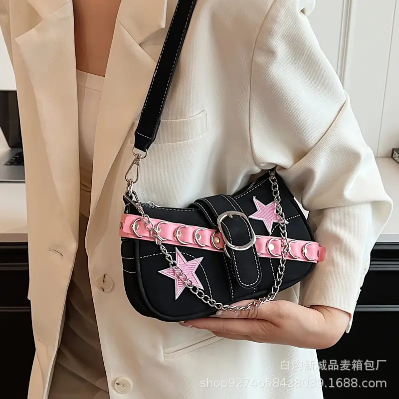 Black Star Crossbody Bag for Women 2026 - Image 5