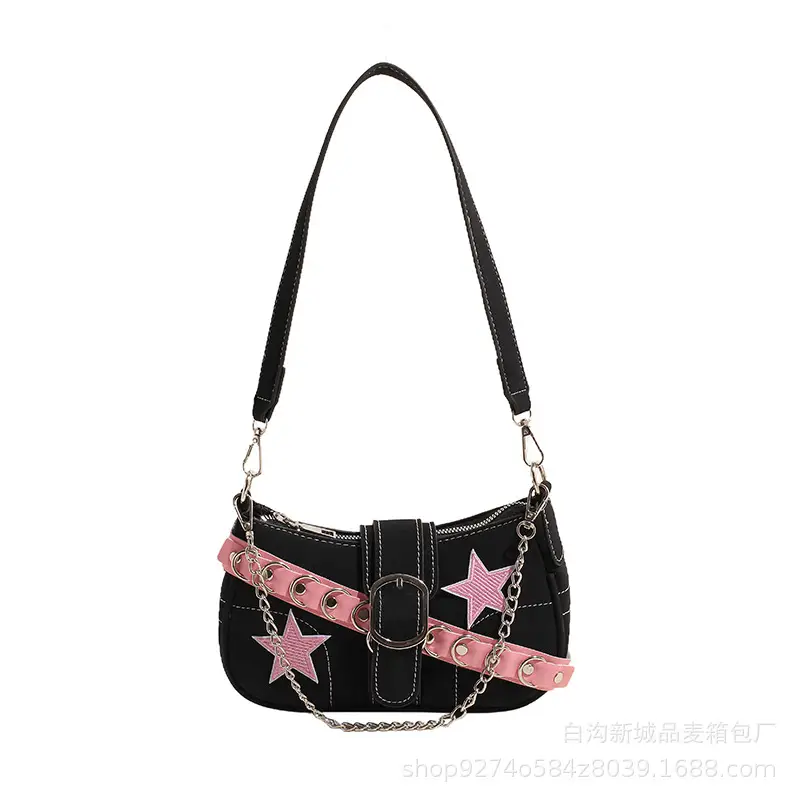 Black Star Crossbody Bag for Women 2026 - Image 7
