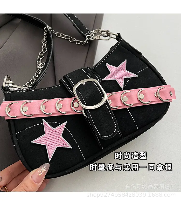 Black Star Crossbody Bag for Women 2026 — feature 4