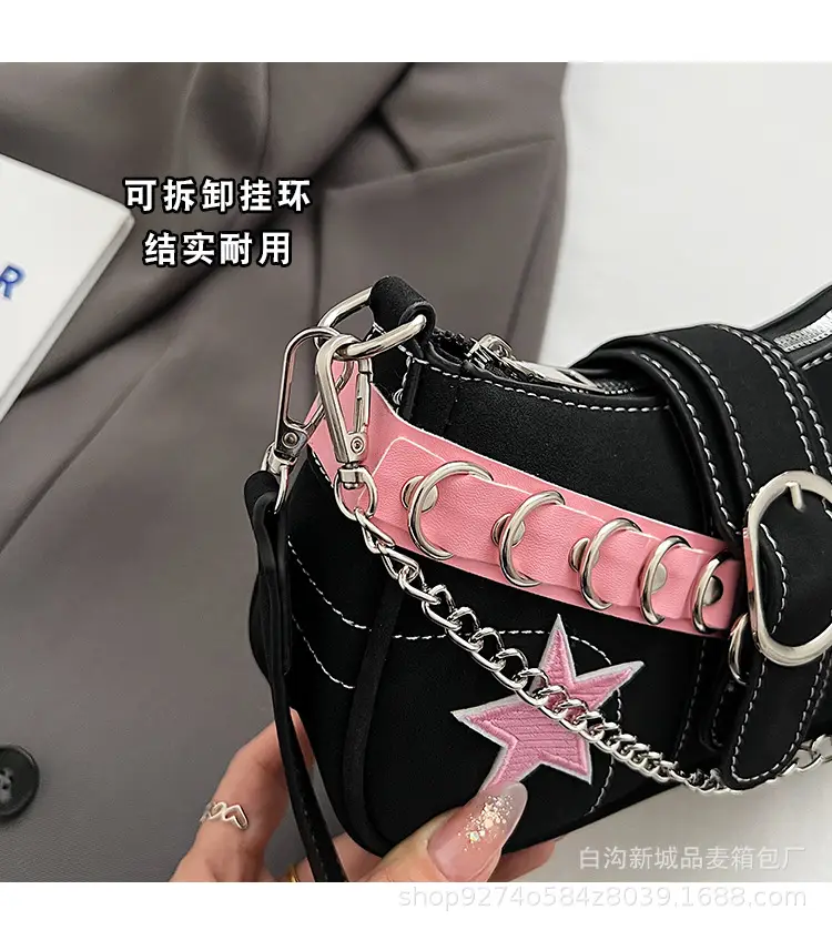 Black Star Crossbody Bag for Women 2026 — feature 7