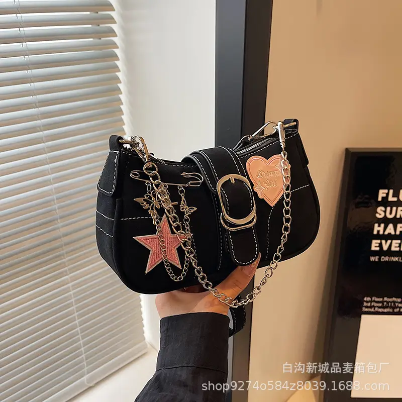 Black Star Crossbody Bag for Women 2026 - Image 2
