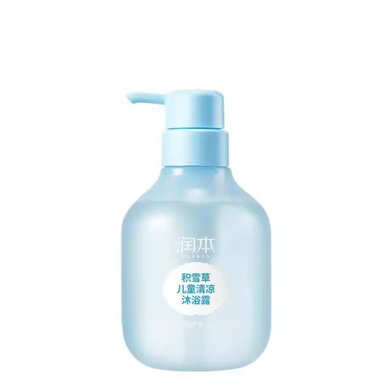 Runben Kidsren's Shower Gel Shampoo Two-In-One Cooling Shampoo and Shower Gel Bubble Baby Special Genuine