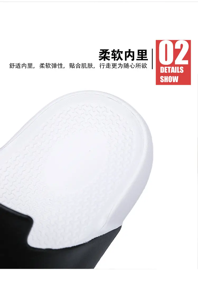 Flip-flops Distinctive Men's Summer New Slippers Men's Thick-soled Beach Sandals Fashionable Wear-resistant Clip Outer Wear Men's Slippers — feature 5