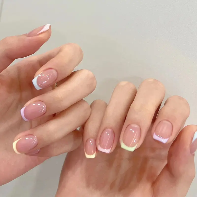 Cross-Border Colorful Detachable Nail Tips for Fairer Manicures - Image 134