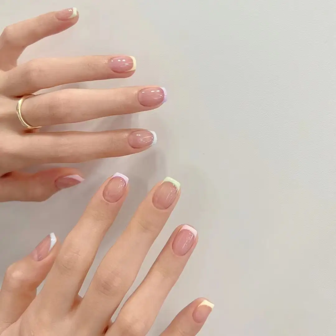 Cross-Border Colorful Detachable Nail Tips for Fairer Manicures - Image 135