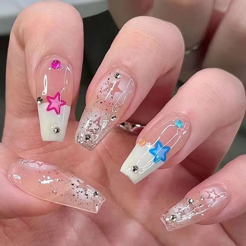 Cross-Border Colorful Detachable Nail Tips for Fairer Manicures — feature 11