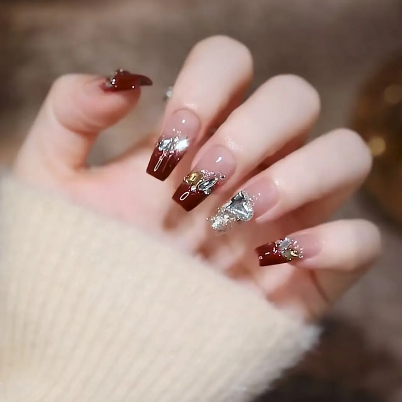 Cross-Border Colorful Detachable Nail Tips for Fairer Manicures - Image 101