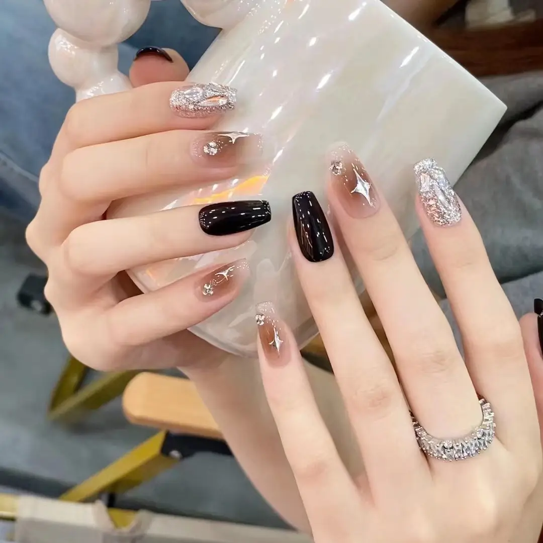 Cross-Border Colorful Detachable Nail Tips for Fairer Manicures - Image 102