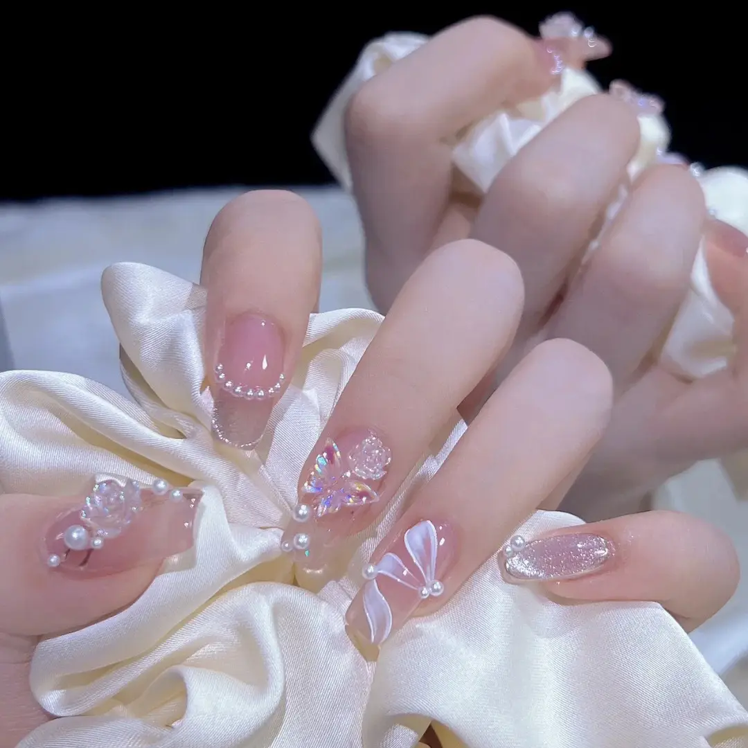 Cross-Border Colorful Detachable Nail Tips for Fairer Manicures - Image 105