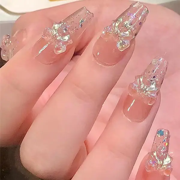 Cross-Border Colorful Detachable Nail Tips for Fairer Manicures - Image 106