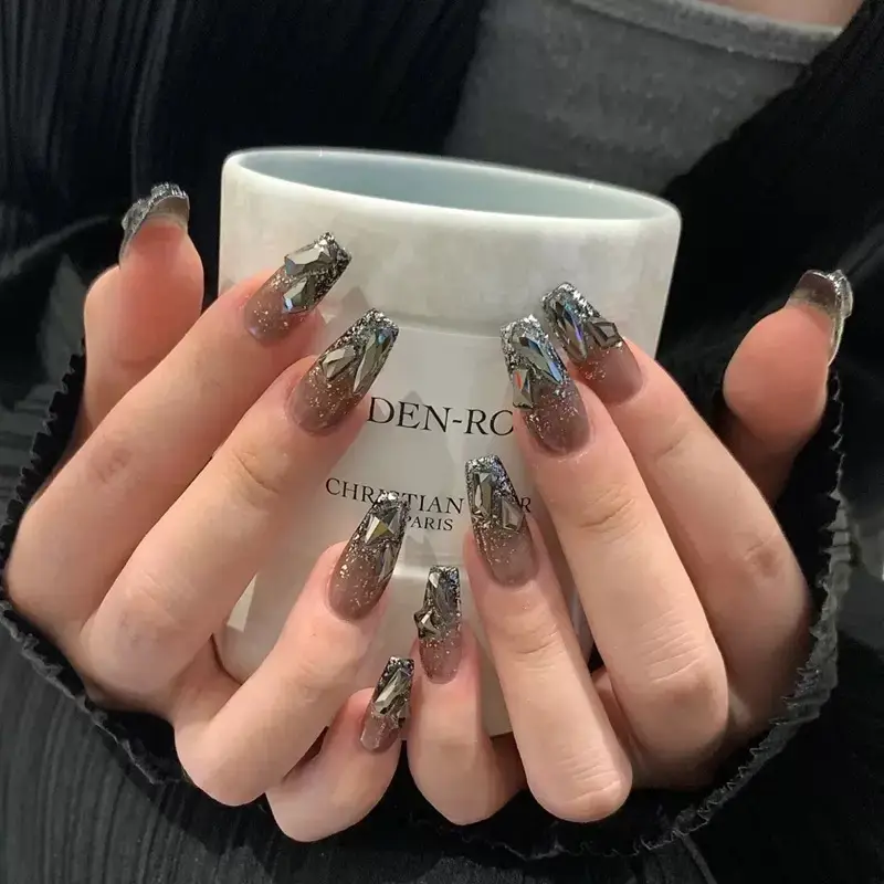 Cross-Border Colorful Detachable Nail Tips for Fairer Manicures - Image 112