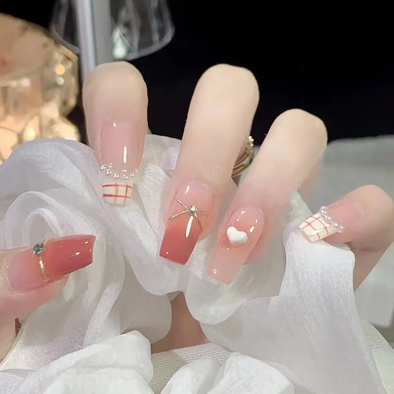 Cross-Border Colorful Detachable Nail Tips for Fairer Manicures - Image 113