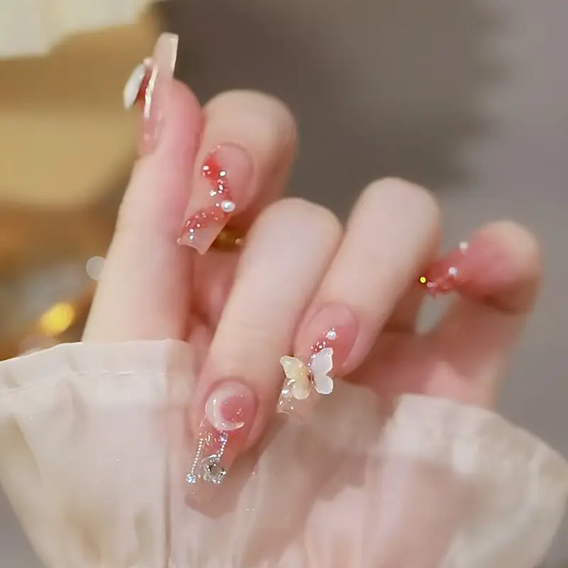 Cross-Border Colorful Detachable Nail Tips for Fairer Manicures - Image 117