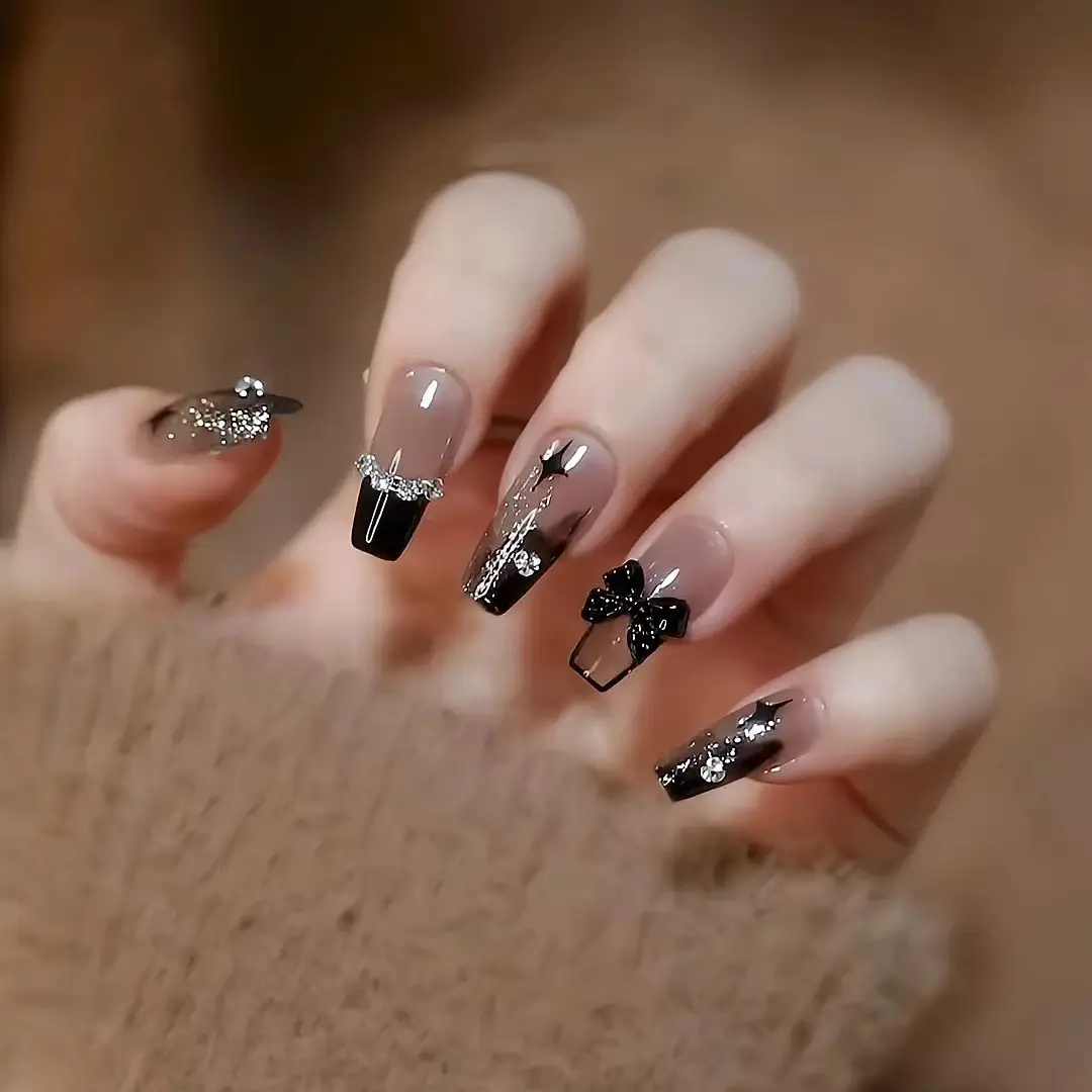 Cross-Border Colorful Detachable Nail Tips for Fairer Manicures - Image 119