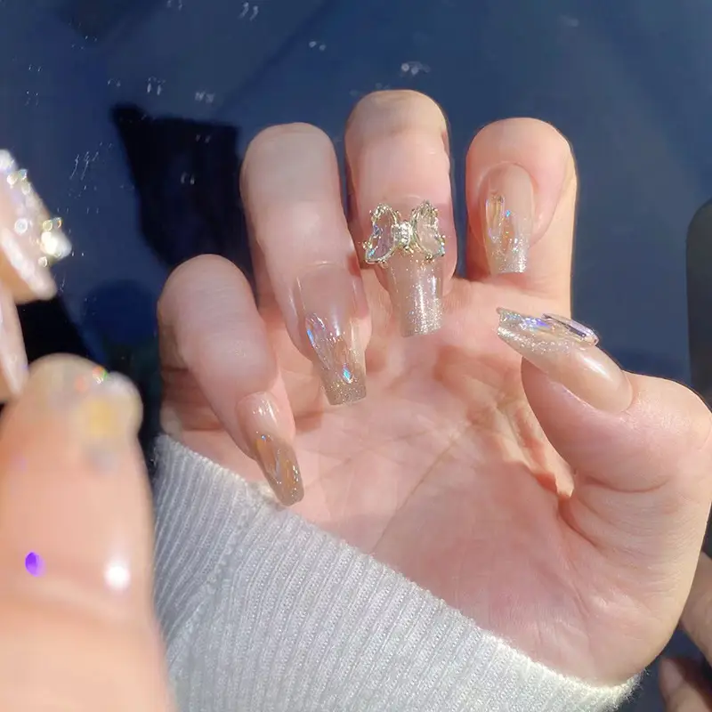 Cross-Border Colorful Detachable Nail Tips for Fairer Manicures - Image 124