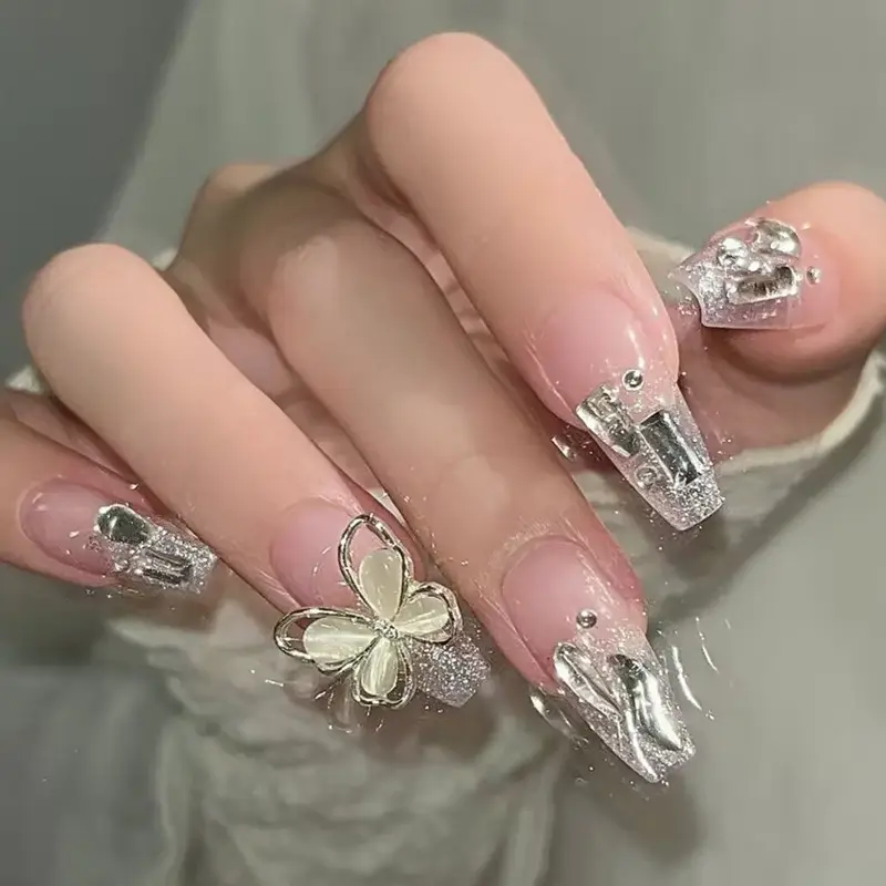 Cross-Border Colorful Detachable Nail Tips for Fairer Manicures - Image 127