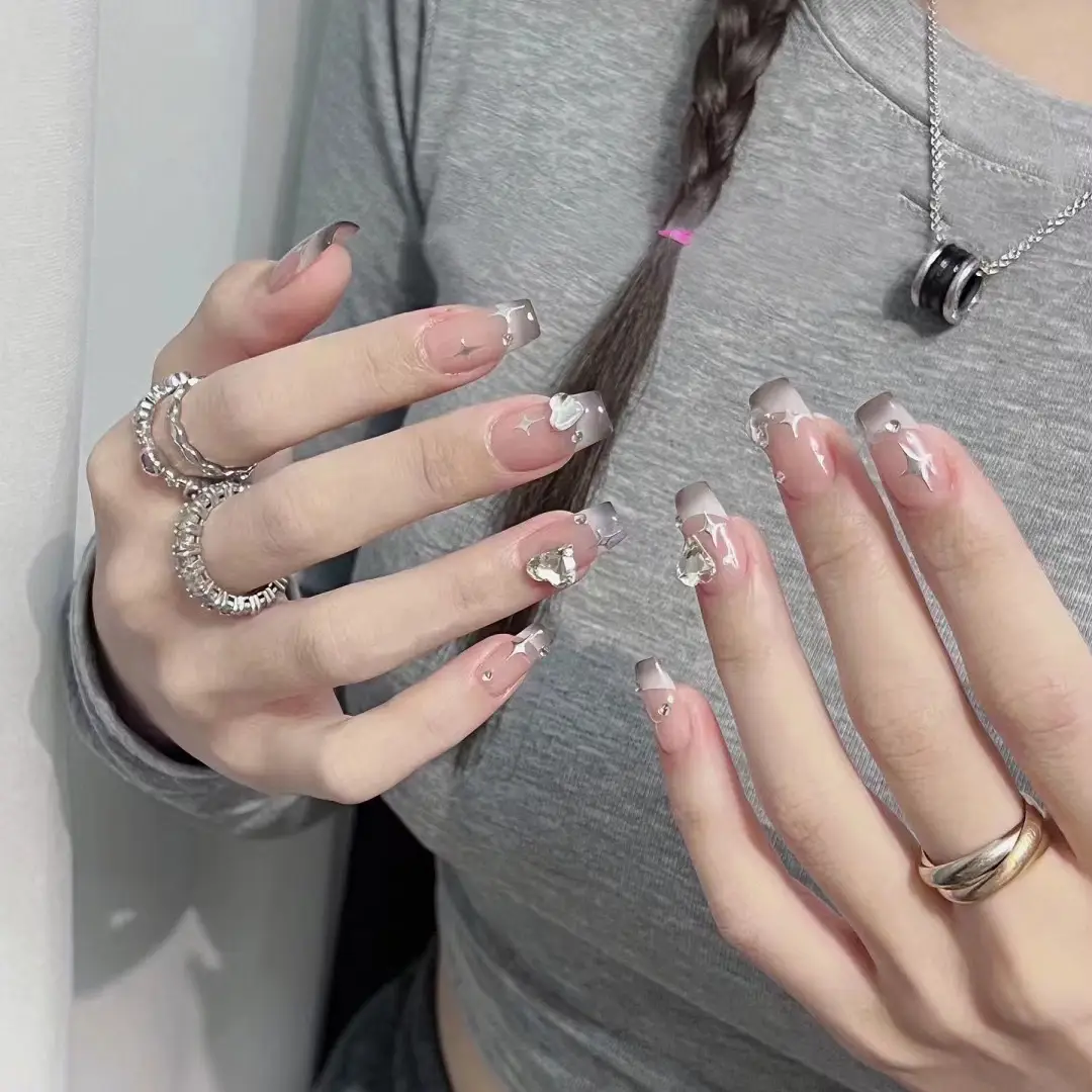 Cross-Border Colorful Detachable Nail Tips for Fairer Manicures - Image 128