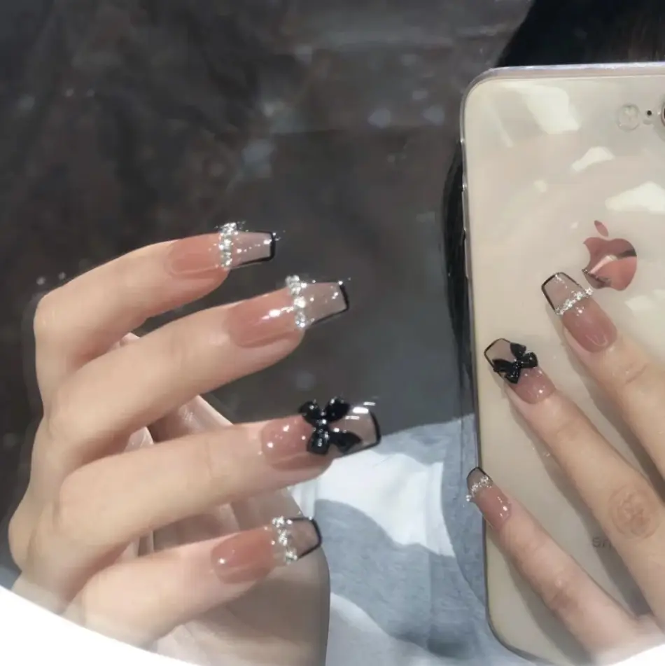 Cross-Border Colorful Detachable Nail Tips for Fairer Manicures - Image 132