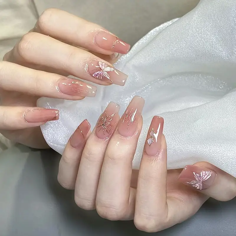 Cross-Border Colorful Detachable Nail Tips for Fairer Manicures - Image 15