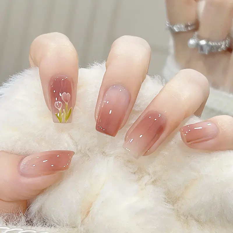 Cross-Border Colorful Detachable Nail Tips for Fairer Manicures - Image 21
