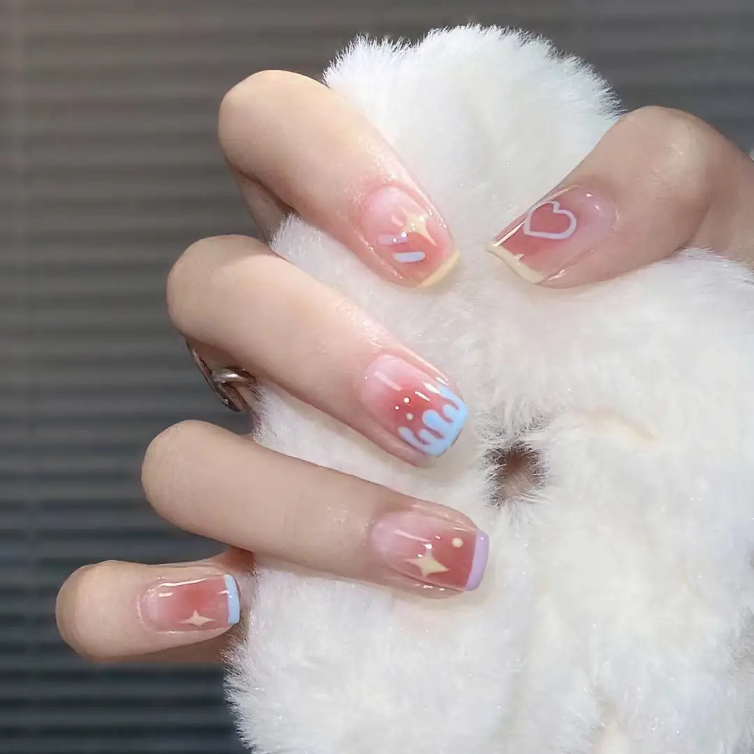 Cross-Border Colorful Detachable Nail Tips for Fairer Manicures - Image 22