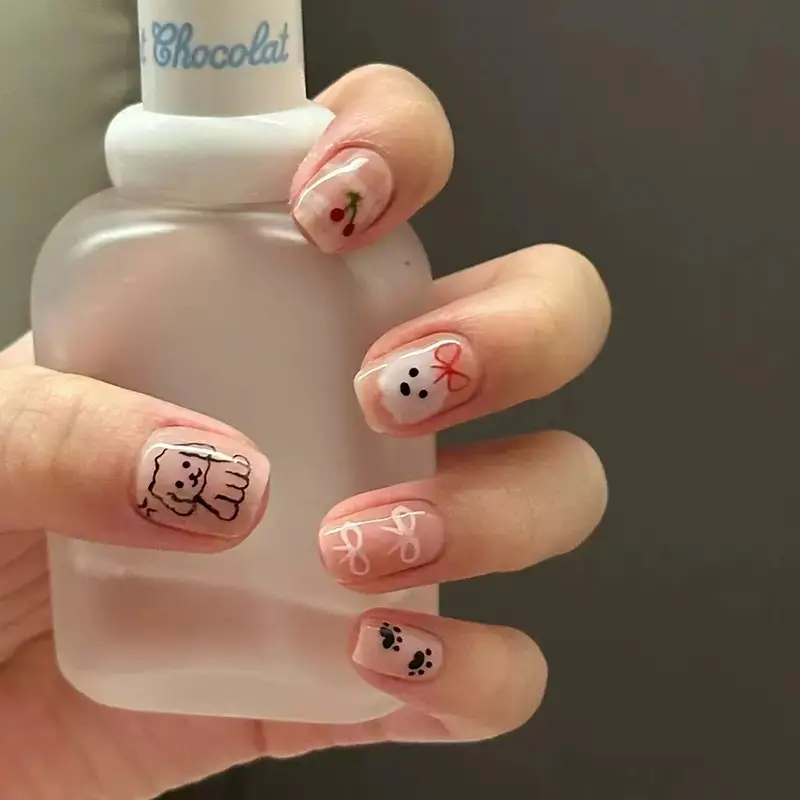 Cross-Border Colorful Detachable Nail Tips for Fairer Manicures - Image 25