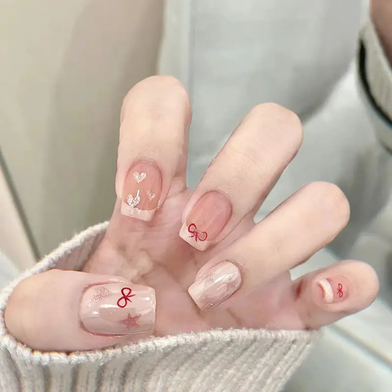Cross-Border Colorful Detachable Nail Tips for Fairer Manicures - Image 42