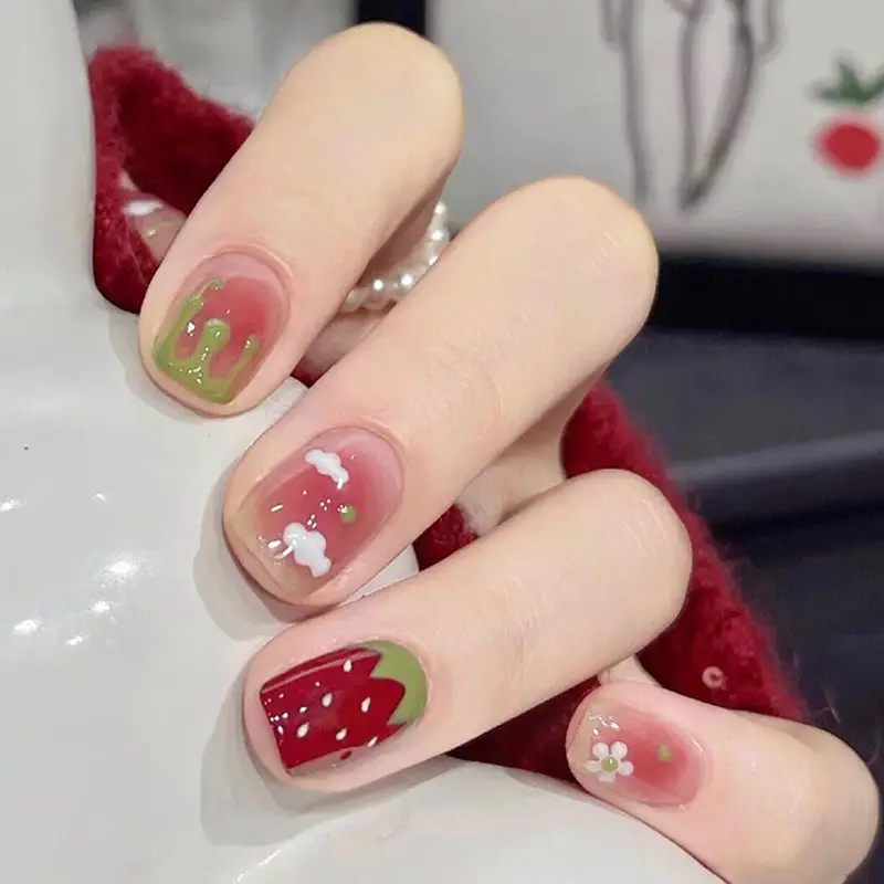 Cross-Border Colorful Detachable Nail Tips for Fairer Manicures - Image 44