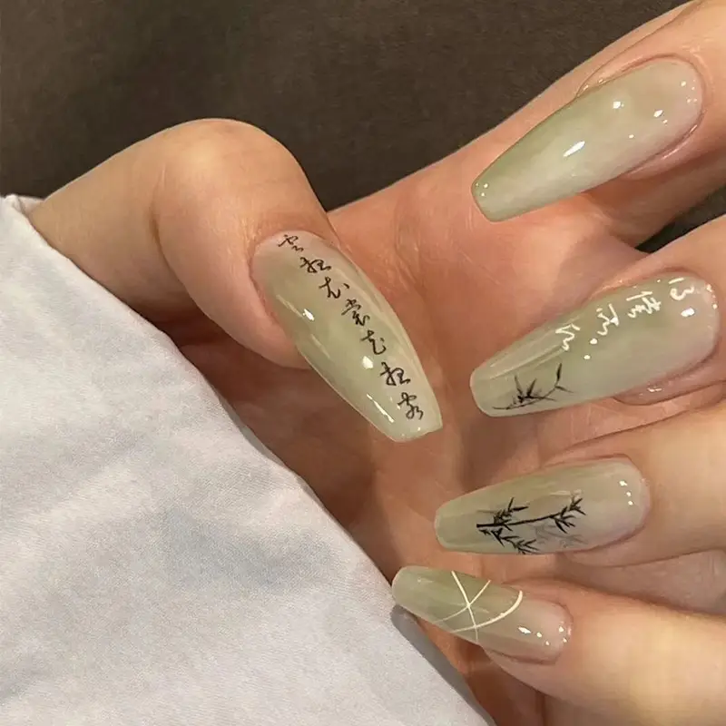 Cross-Border Colorful Detachable Nail Tips for Fairer Manicures - Image 49