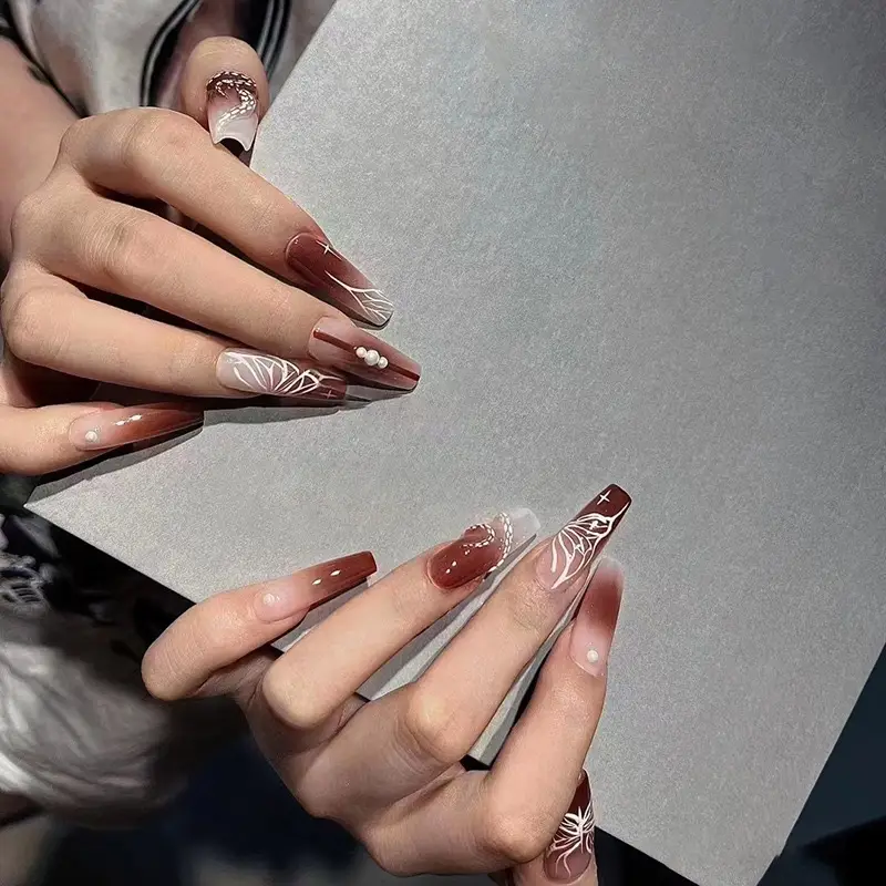 Cross-Border Colorful Detachable Nail Tips for Fairer Manicures - Image 53