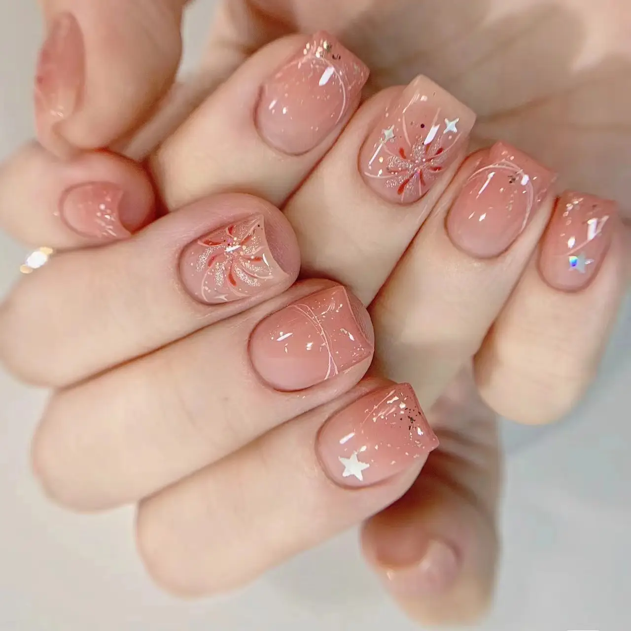 Cross-Border Colorful Detachable Nail Tips for Fairer Manicures - Image 63